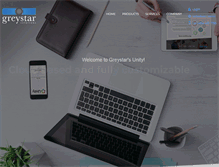 Tablet Screenshot of greystarsolutions.com